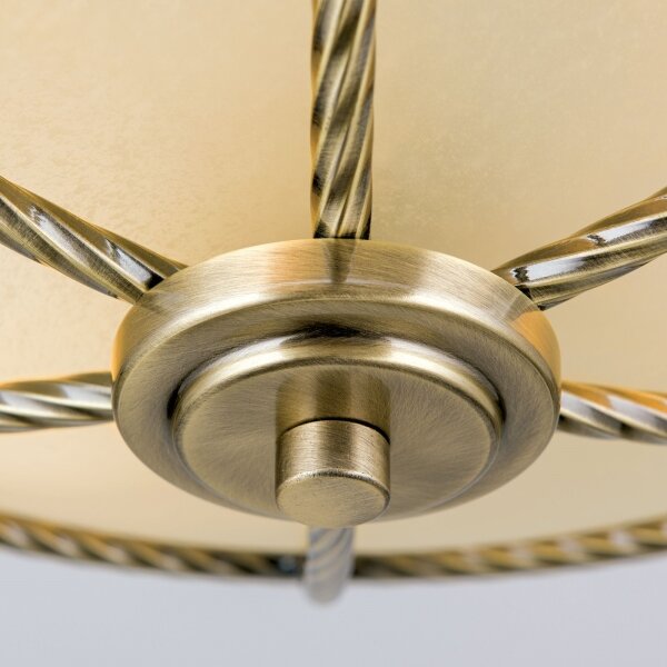 Orion DL 7-568/3 - Luster na tyči MAURO 3xE27/60W/230V pr. 42 cm bronz