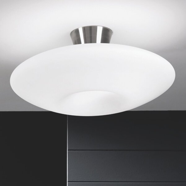Orion DL 7-566/2 - Stropné svietidlo BLANC 2xE27/60W/230V pr. 49 cm matný chróm
