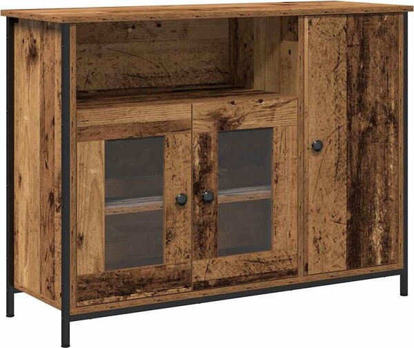 Servírovacia skriňa Staré drevo 100 x 35 x 75 cm