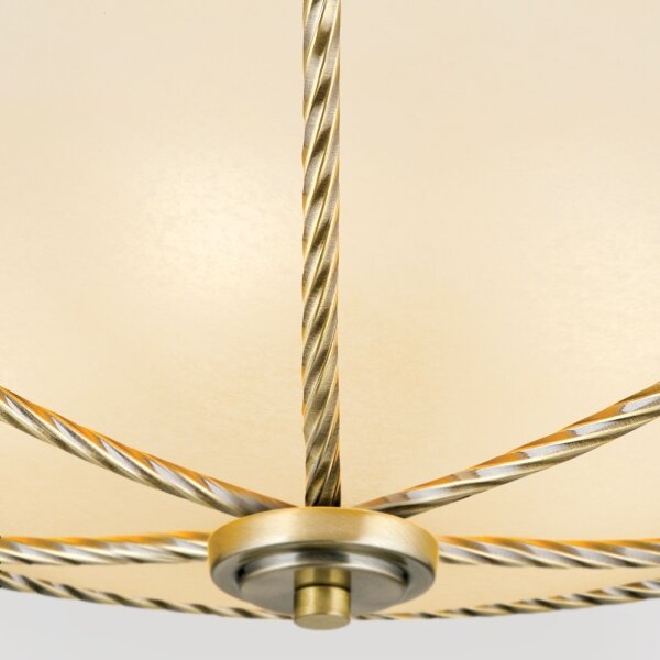 Orion DL 7-567/56 - Stropné svietidlo MAURO 5xE27/60W/230V pr. 56 cm bronz
