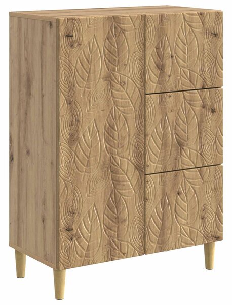 Servírovacia skriňa Dub artisan 66 x 34,5 x 90 cm