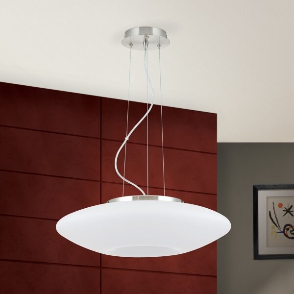 Orion HL 6-1559/2 - Luster na lanku BLANC 2xE27/60W/230V pr. 49 cm matný chróm