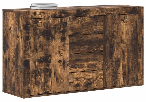 Servírovacia skriňa so zásuvkou Dymová dub 120 x 36 x 69 cm