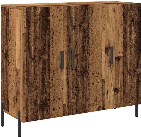 Servírovacia skriňa Staré drevo 90 x 34 x 80 cm