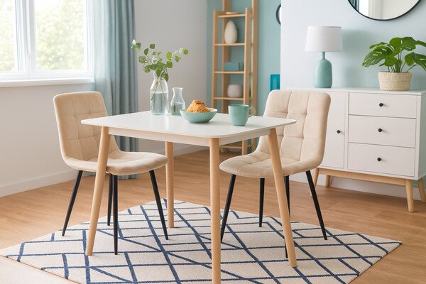 Jedálenská stolička LUXE béžová FAT2950