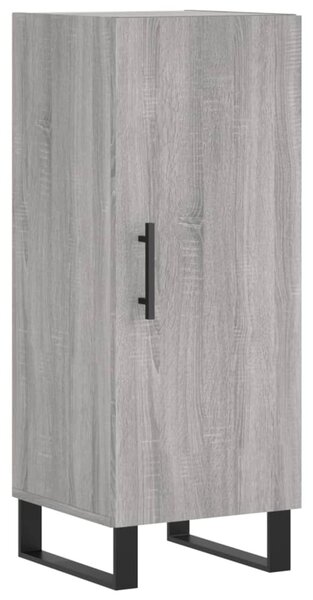 Komoda sivý dub sonoma 34,5x34x90 cm spracované drevo