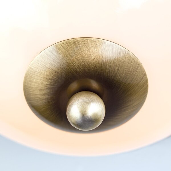Orion DL 7-675/27-Stropné svietidlo AUSTRIAN OLD LAMP 2xE27/60W/230V bronz/béžová