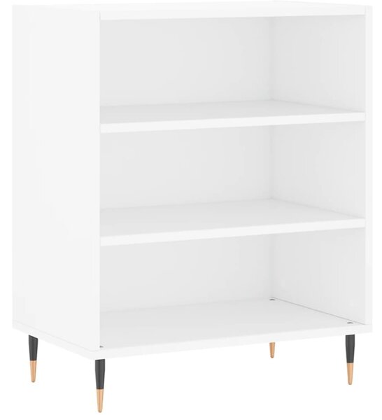 Komoda biela 57x35x70 cm kompozitné drevo