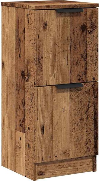 Komoda staré drevo 30x30x70 cm spracované drevo