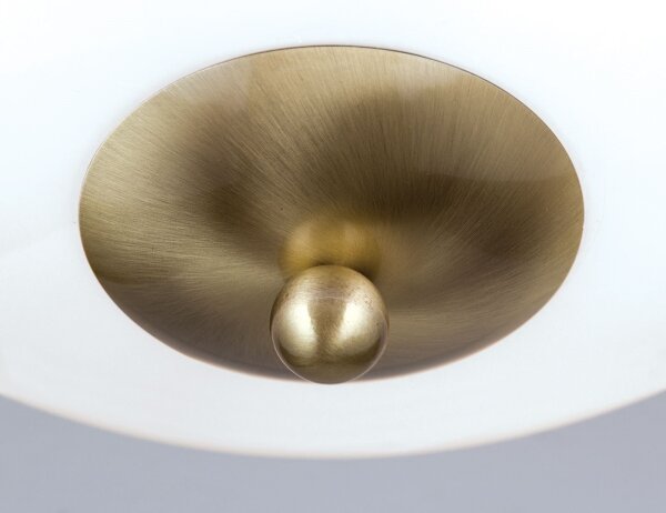 Orion DL 7-677/50 - Stropné svietidlo AUSTRIAN OLD LAMP 3xE27/60W/230V bronz/biela