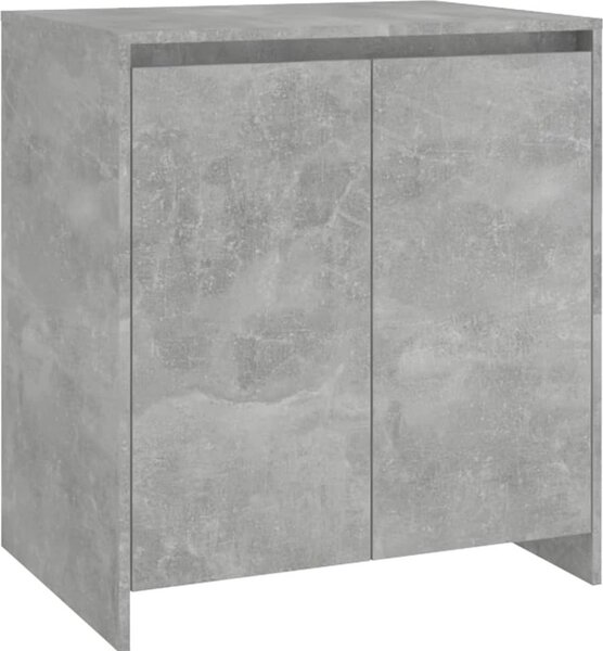 Komoda betónovo sivá 70x41x75 cm spracované drevo