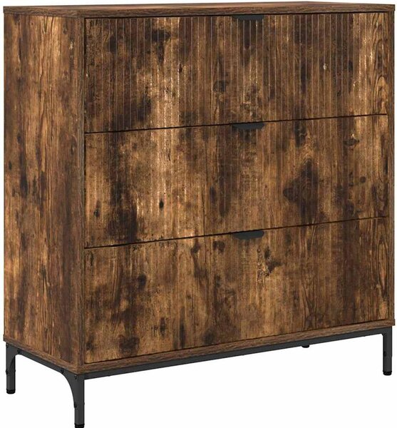 Servírovacia skriňa so zásuvkou Dymová dub 79,5 x 33 x 82 cm