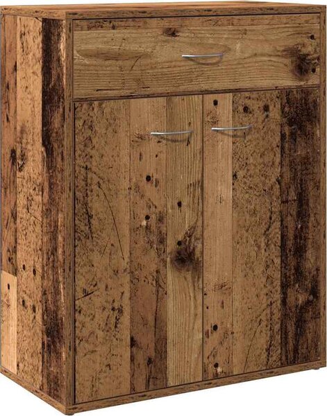 Komoda staré drevo 60x30x75 cm kompozitné drevo
