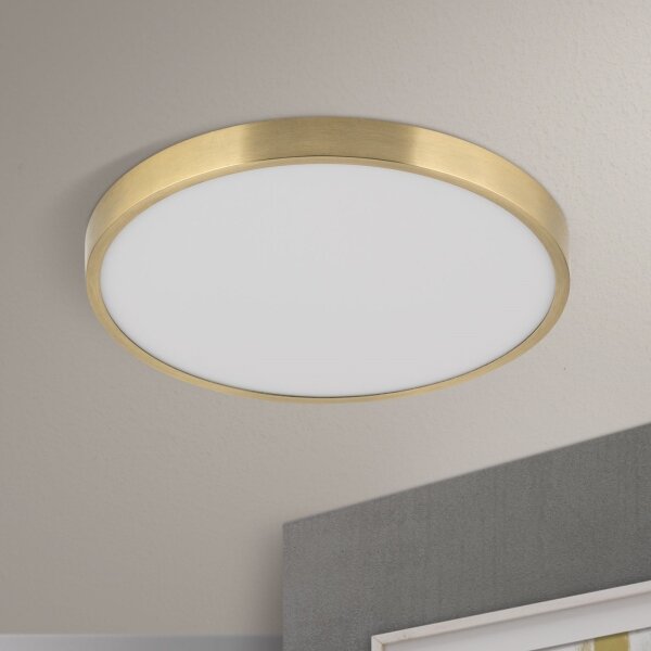 Orion DL 7-657/28 - LED Stropné svietidlo BULLY LED/28W/230V pr. 28 cm zlatá