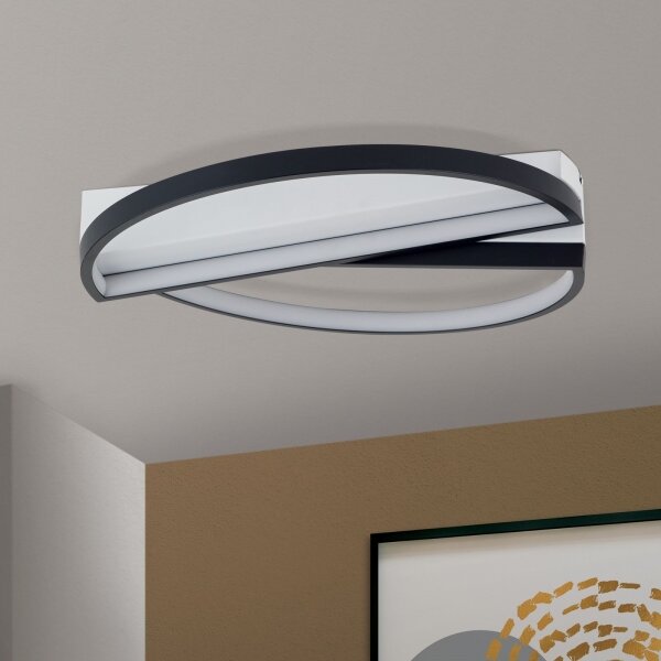 Orion DL 7-693 - LED Stmievateľné stropné svietidlo OLGA LED/28W/230V čierna/biela