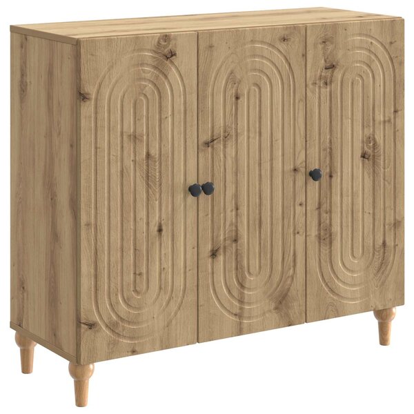 Servírovacia skriňa Dub artisan 89 x 34,5 x 80 cm