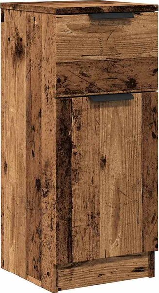 Komoda staré drevo 30x30x70 cm spracované drevo