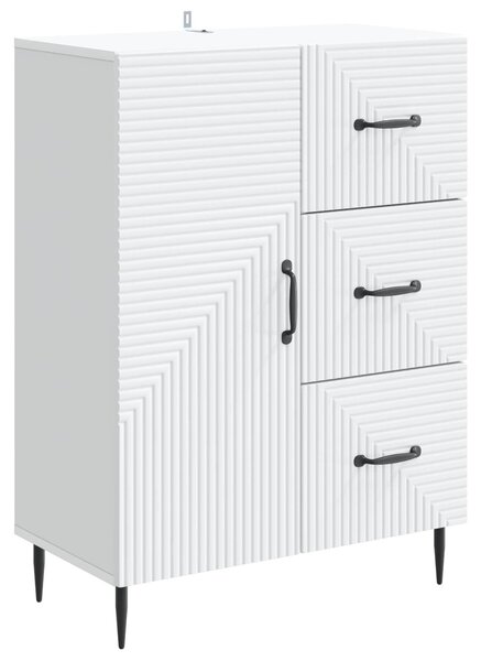 Servírovacia skriňa Biela 66 x 34,5 x 89,5 cm Kompozitné drevo