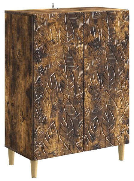 Servírovacia skriňa Dymový dub 66 x 34,5 x 90 cm