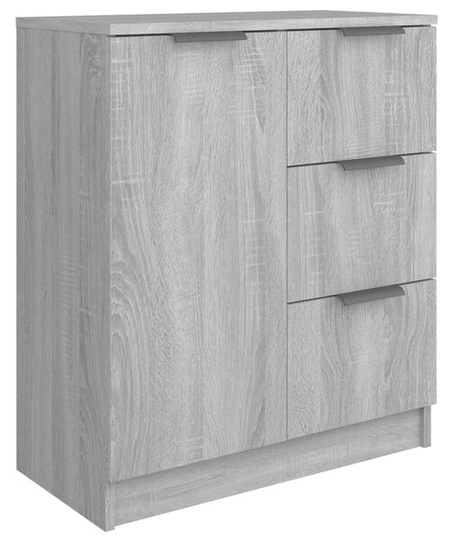Komoda sivý dub sonoma 60x30x70 cm spracované drevo