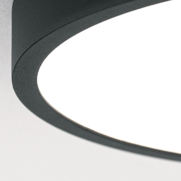Orion DL 7-657/14 - LED Stropné svietidlo BULLY LED/12W/230V pr. 14 cm čierna