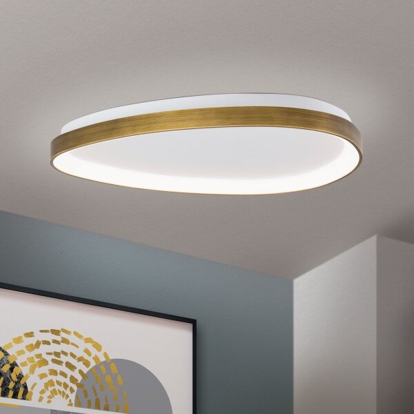 Orion DL 7-696/65 - LED Stropné svietidlo CHARLIE LED/48W/230V pr. 65 cm zlatá