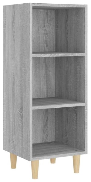 Komoda sivý dub sonoma 34,5x32,5x90 cm spracované drevo