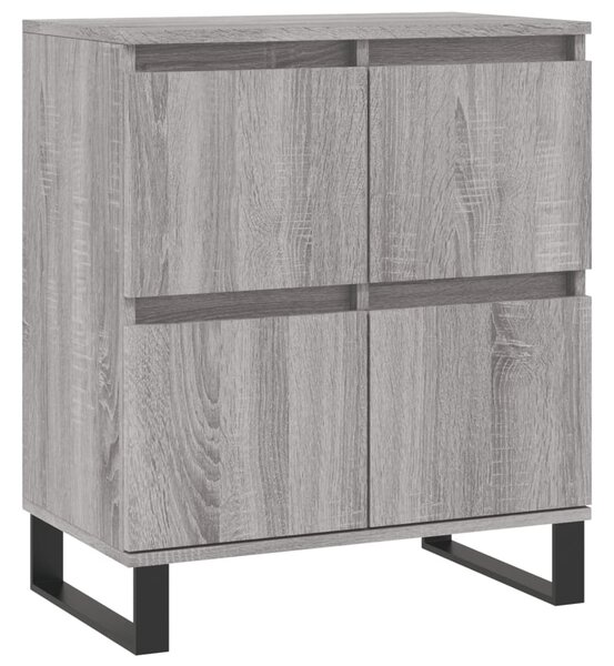 Komoda sivý dub sonoma 60x35x70 cm spracované drevo