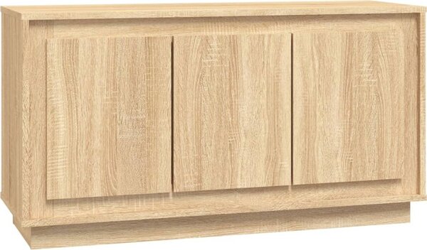 Komoda dub sonoma 102x35x55 cm spracované drevo