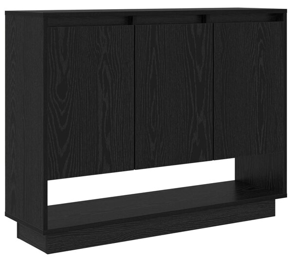 Servírovacia skriňa Čierny dub 97 x 29 x 75 cm Kompozitné drevo