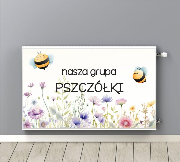 Dekoratívna magnetická podložka na radiátor Detská podložka Včely 60x100