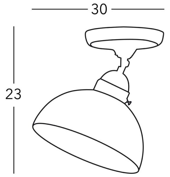 Kolarz 731.10.54 - Bodové svietidlo NONNA 1xE27/75W/230V