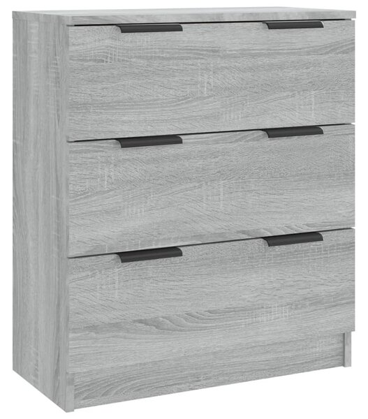 Komoda sivý dub sonoma 60x30x70 cm spracované drevo