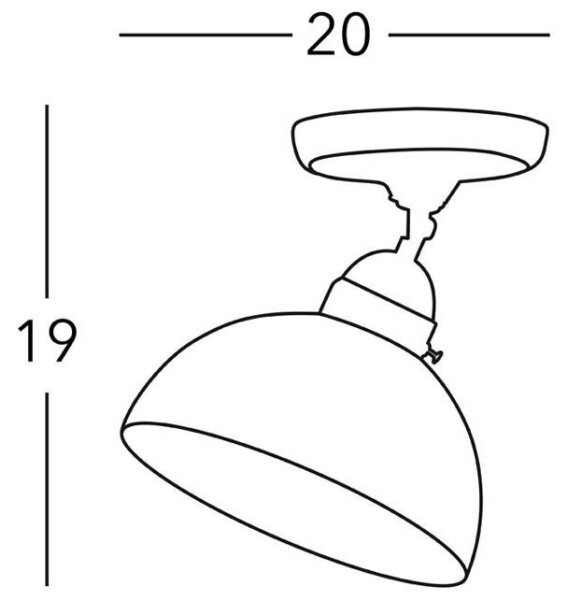 Kolarz 731.10.53 - Bodové svietidlo NONNA 1xE27/75W/230V