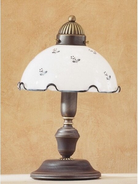 Kolarz 731.73.17 - Stolná lampa NONNA 1xE27/75W/230V modrá