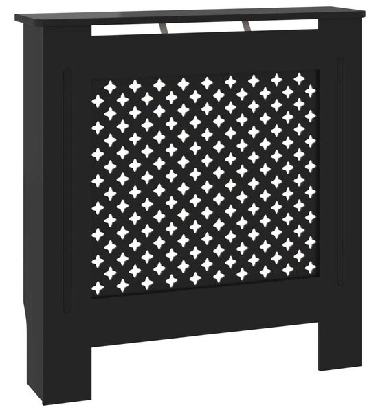 Kryt na radiátor čierny 78 cm MDF