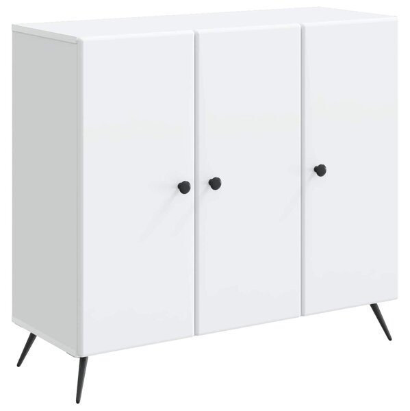 Servírovacia skriňa Biela 89 x 34,5 x 80 cm Kompozitné drevo