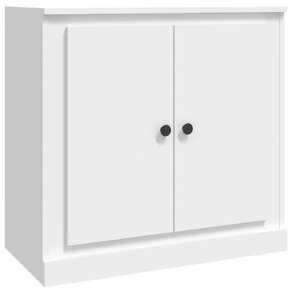 Komoda biela 70x35,5x67,5 cm spracované drevo
