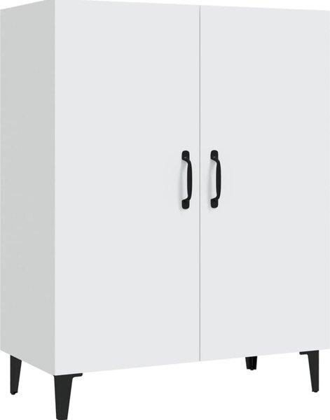 Komoda biela 70x34x90 cm spracované drevo