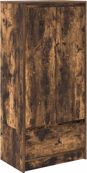 Skriňa so zásuvkou Dub dymový 55,5x34x119,5 cm