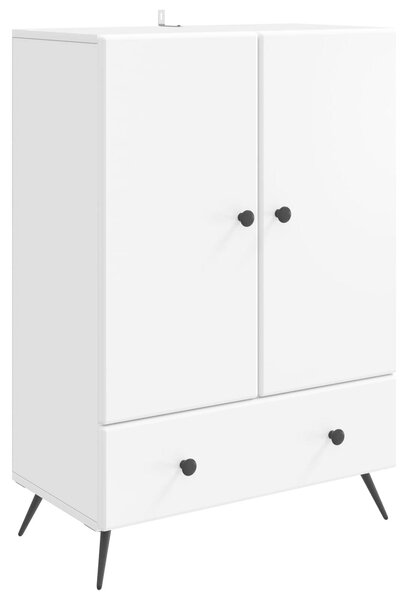 Servírovacia skriňa Biela 66 x 34,5 x 95 cm Kompozitné drevo