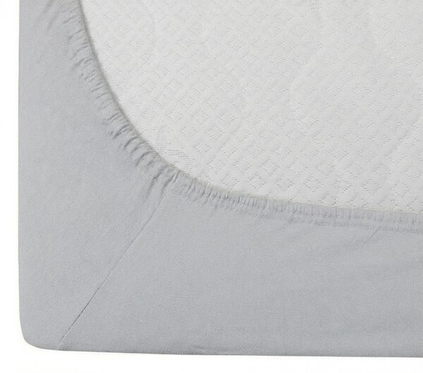 Jersey plachta s lycrou strieborná 90 x 200 cm