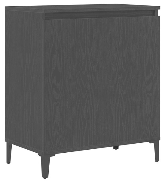 Servírovacia skriňa Čierny dub 60 x 35 x 70 cm Kompozitné drevo