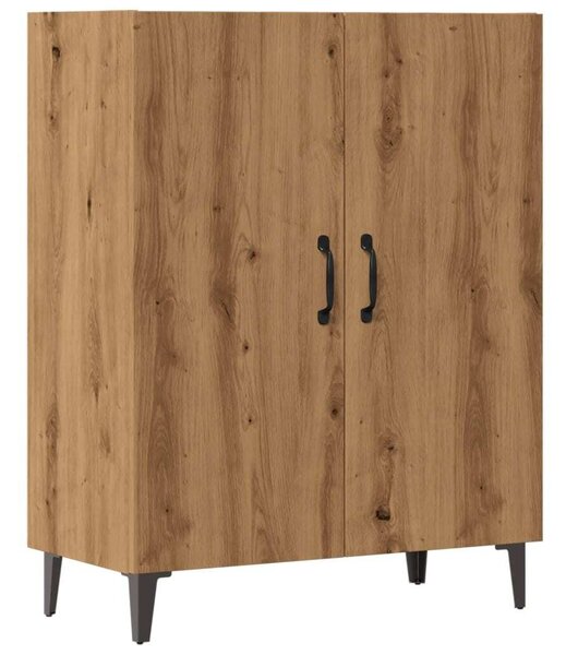 Komoda dub artisan 70x34x90 cm kompozitné drevo