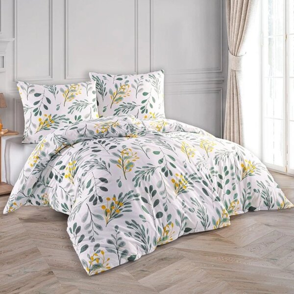 Bavlnené posteľné obliečky Floranc - 100% bavlna Renforcé - 70 x 90 cm + 140 x 200 cm
