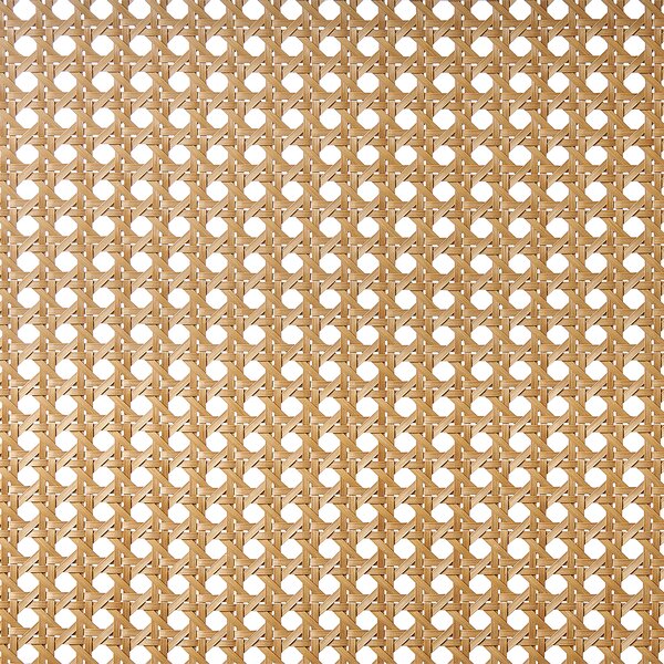 Posteľ tmavohnedá 140 x 200 cm čelo s viedenským výpletom lamelový rošt moderný rustikálny štýl spálňa