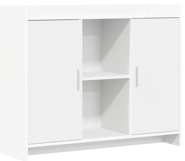Servírovacia skriňa Biela 98,5 x 33 x 80 cm Kompozitné drevo