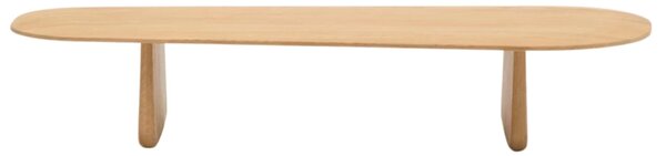 MUZZA Konferenčný stolík Bonnie 147 x 65 cm Prírodný
