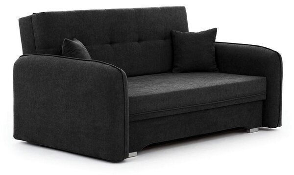 ROZKLADACIA POHOVKA, textil, čierna MID.YOU - Sedačky, Online Only
