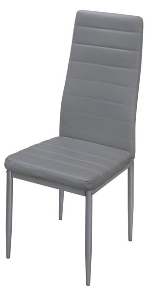 IDEA nábytok Jedálenská stolička SIGMA sivá